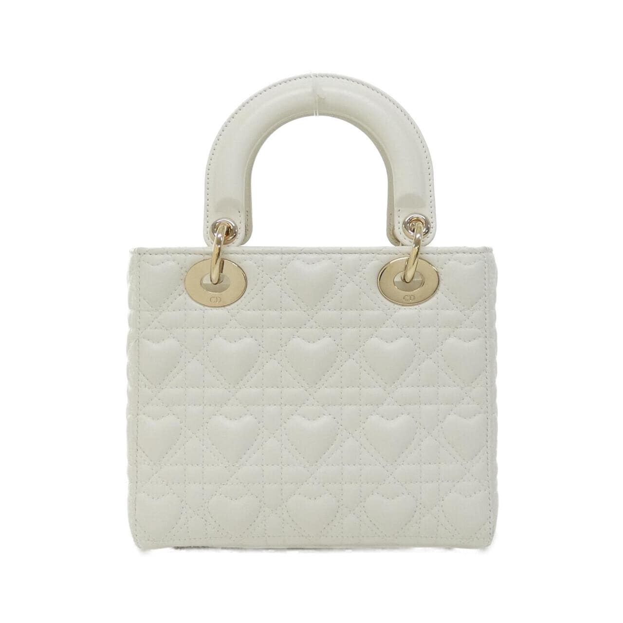 DIOR Lady Dior M0538ONGH Bag Lambskin 黑色 羊皮 中古品A - 縮圖 2