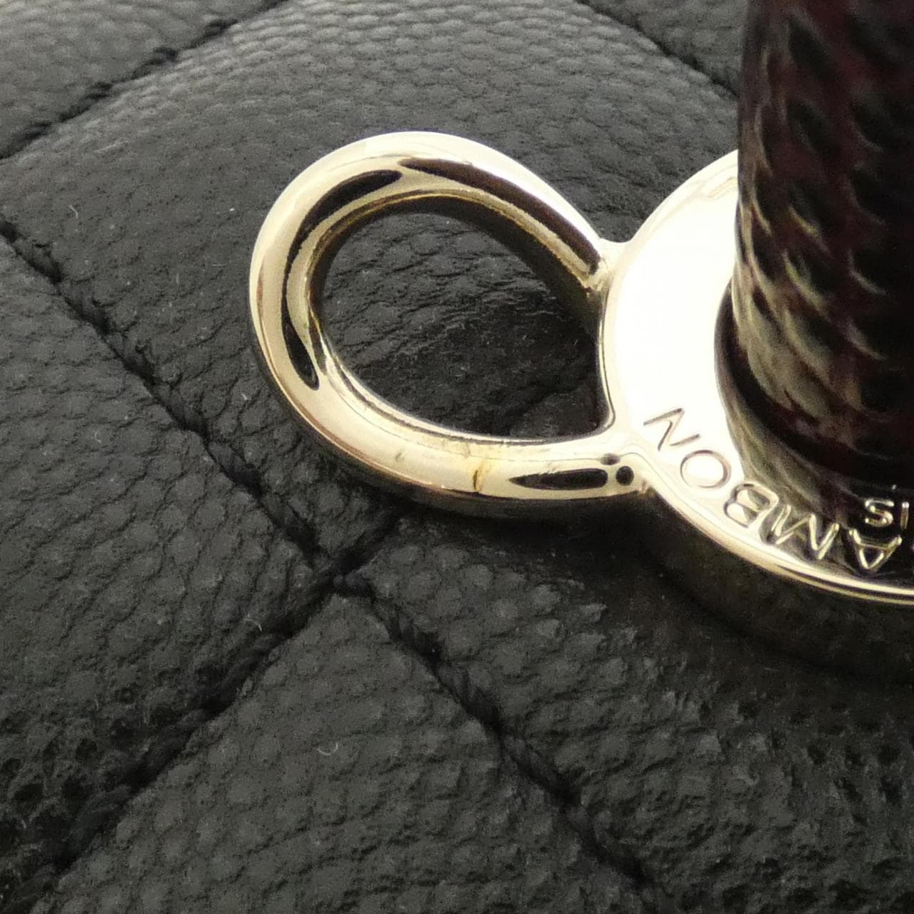 CHANEL Matelasse 92991 Bag Grained Calfskin Black Grained Calfskin - Thumbnail 5