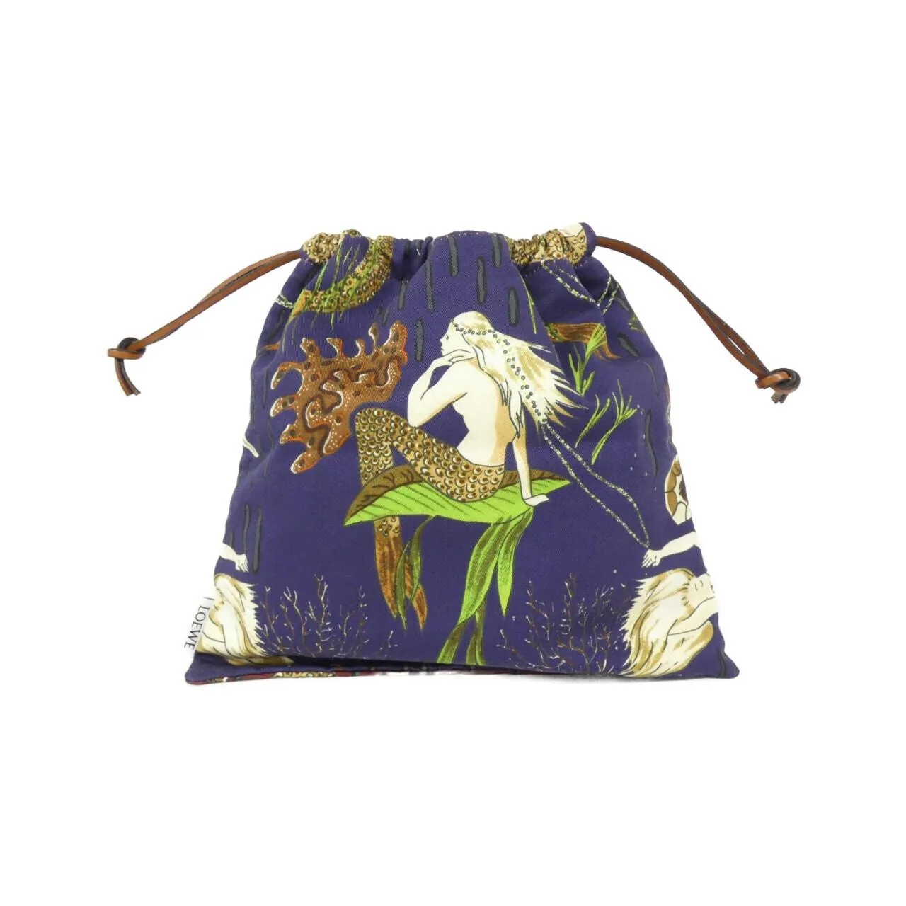 LOEWE C822057X02 Pouch Canvas Black Canvas Rank A - Thumbnail 2