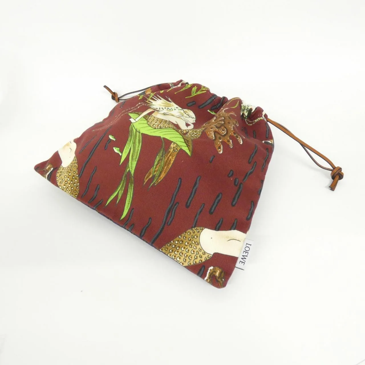 LOEWE C822057X02 Pouch Canvas Black Canvas Rank A - Thumbnail 3