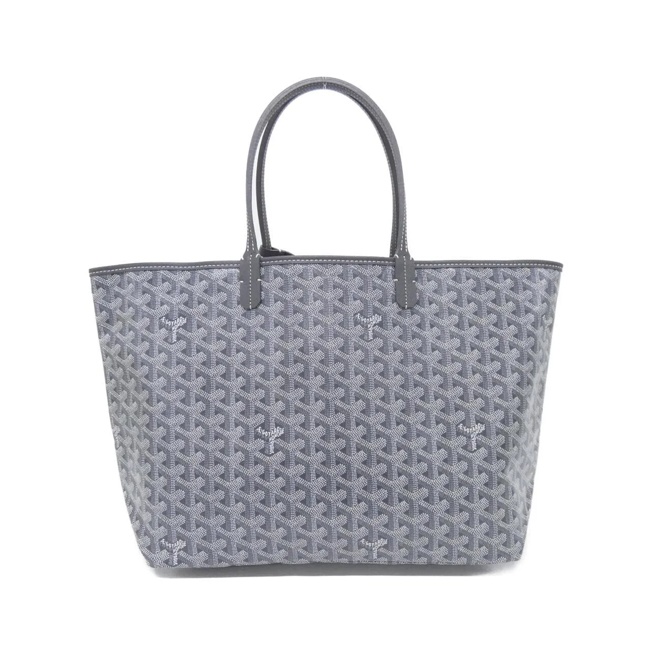 GOYARD Saint Louis AMA LOUIS PM Tote Canvas Grey