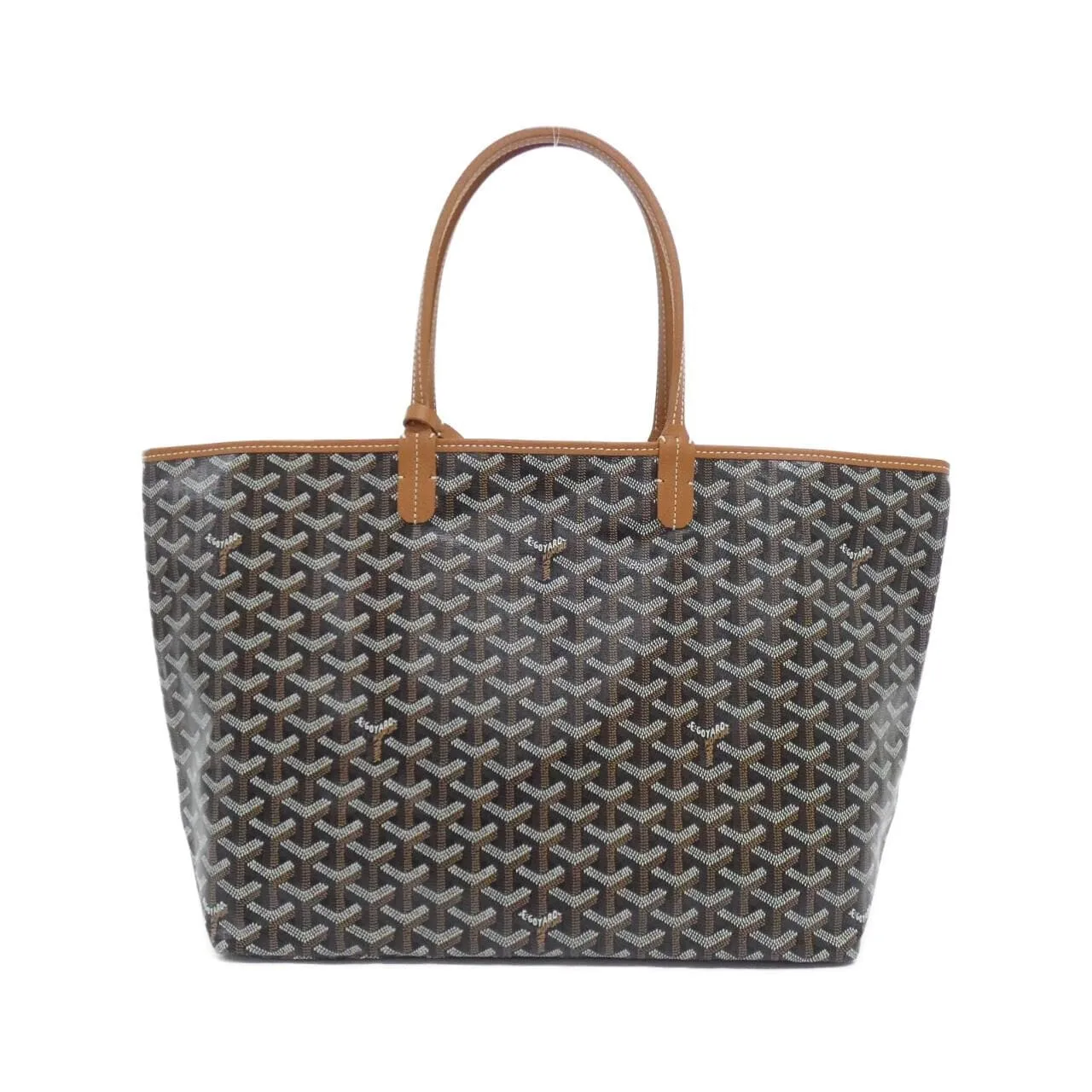 GOYARD Saint Louis AMA LOUIS PM Tote Canvas Black