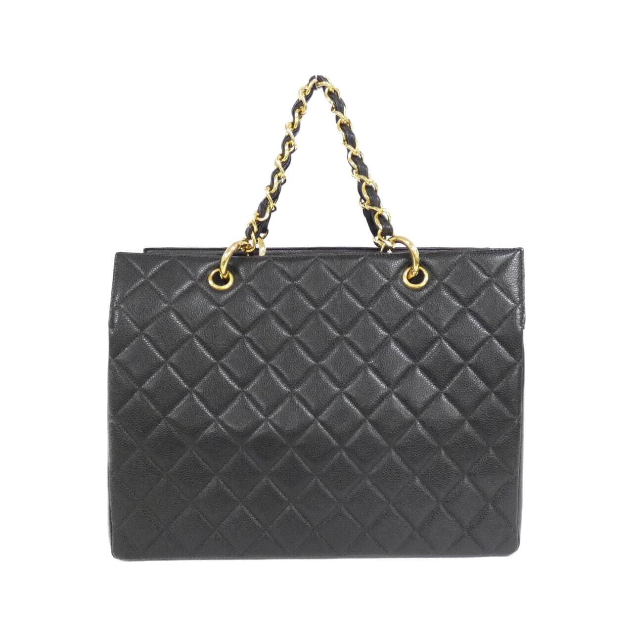 CHANEL 1808 Handbag Grained Calfskin Black Grained Calfskin - Thumbnail 2