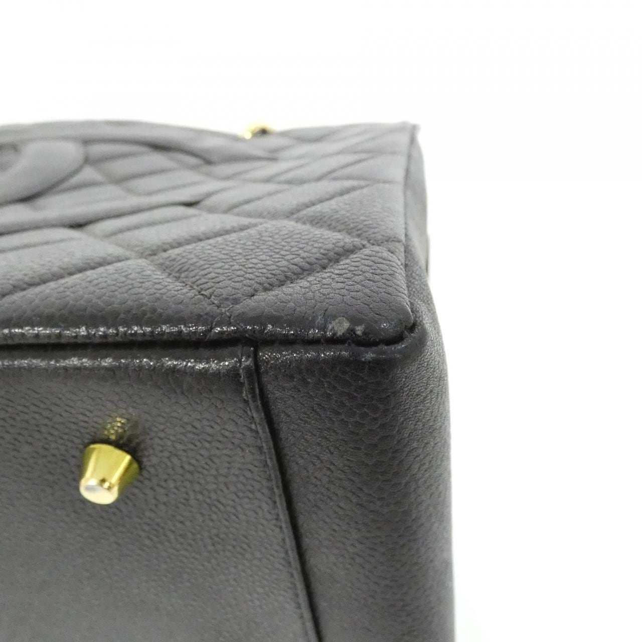 CHANEL 1808 Handbag Grained Calfskin Black Grained Calfskin - Thumbnail 3