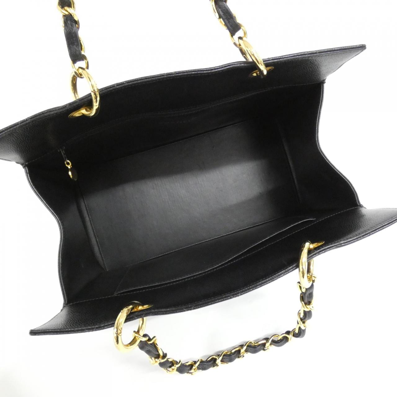 CHANEL 1808 Handbag Grained Calfskin Black Grained Calfskin - Thumbnail 7