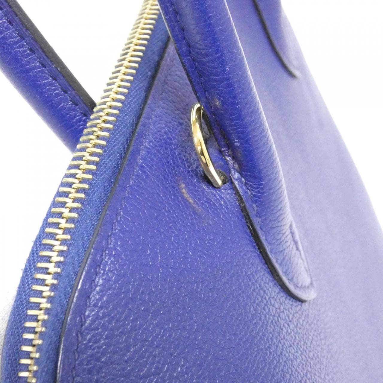 HERMES HERMÈS Bolide 073558CC Bag Blue Rank A - Thumbnail 5