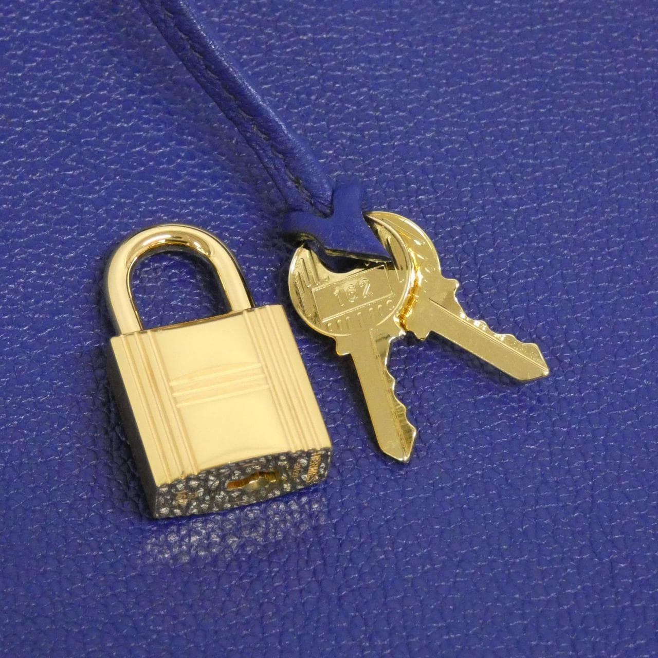 HERMES HERMÈS Bolide 073558CC Bag Blue Rank A - Thumbnail 6