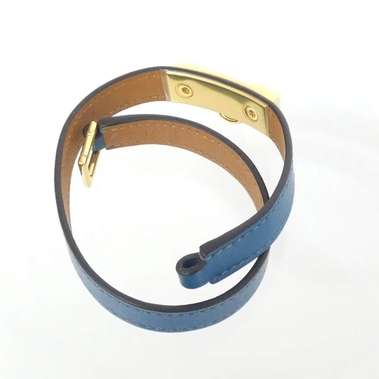 HERMES 066127CC Accessories Blue Rank A - Thumbnail 3