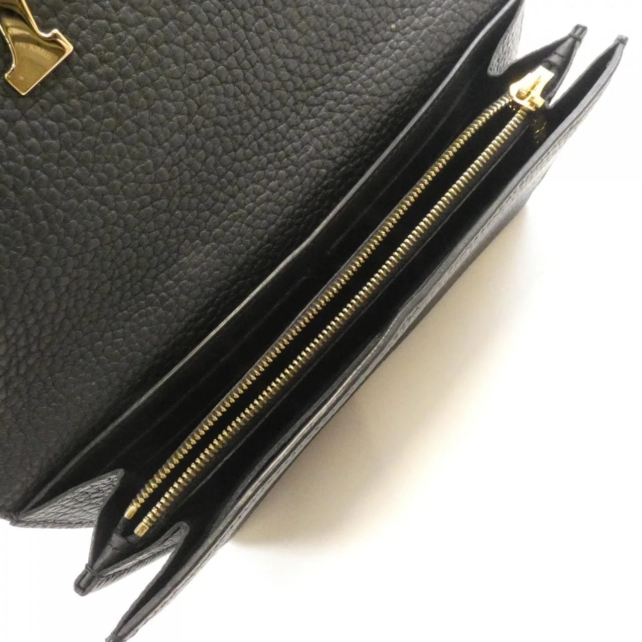 LOUIS VUITTON Capucines M64551 Wallet 黑色 中古品B - 縮圖 7