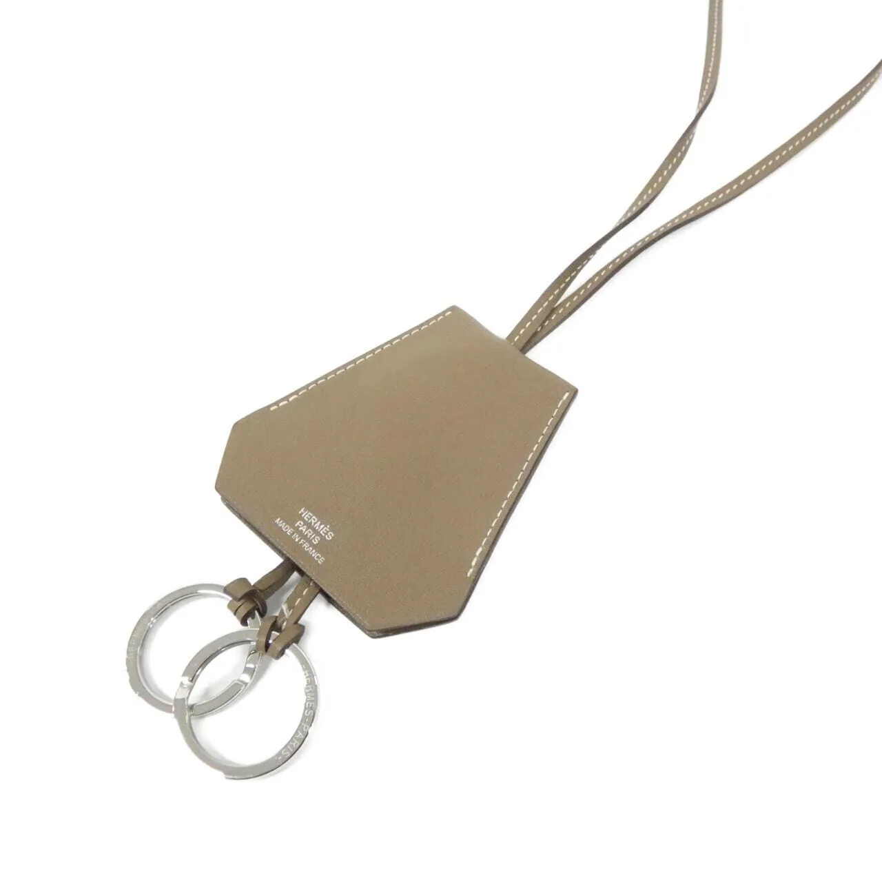 HERMES 074210CJ Accessories Swift Etoupe Swift 皮 中古品A - 縮圖 3