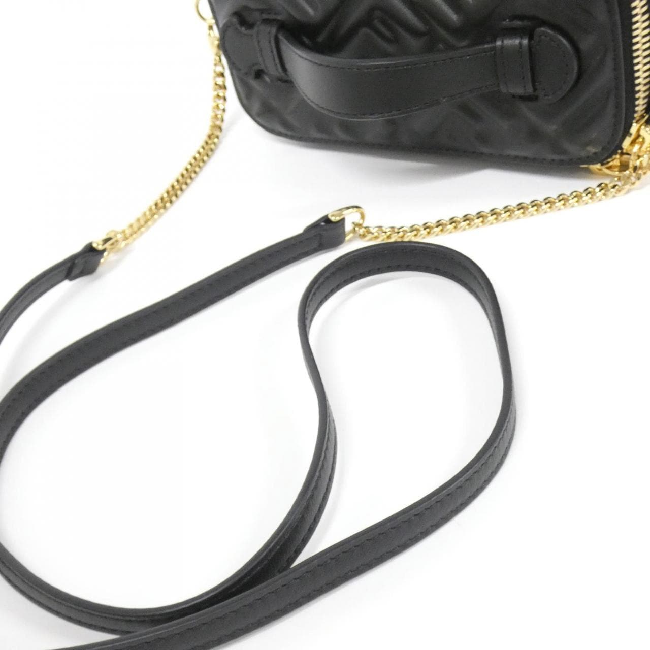 FENDI 8BS108 AAJD Bag 黑色 中古品A - 縮圖 7