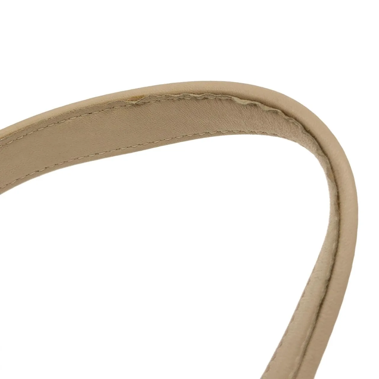 LOEWE Handbag Leather Beige Leather Rank A - Thumbnail 7