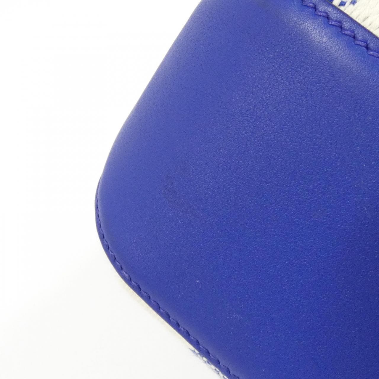 HERMES HERMÈS 082830CA Bag Swift Blue Swift Leather - Thumbnail 2