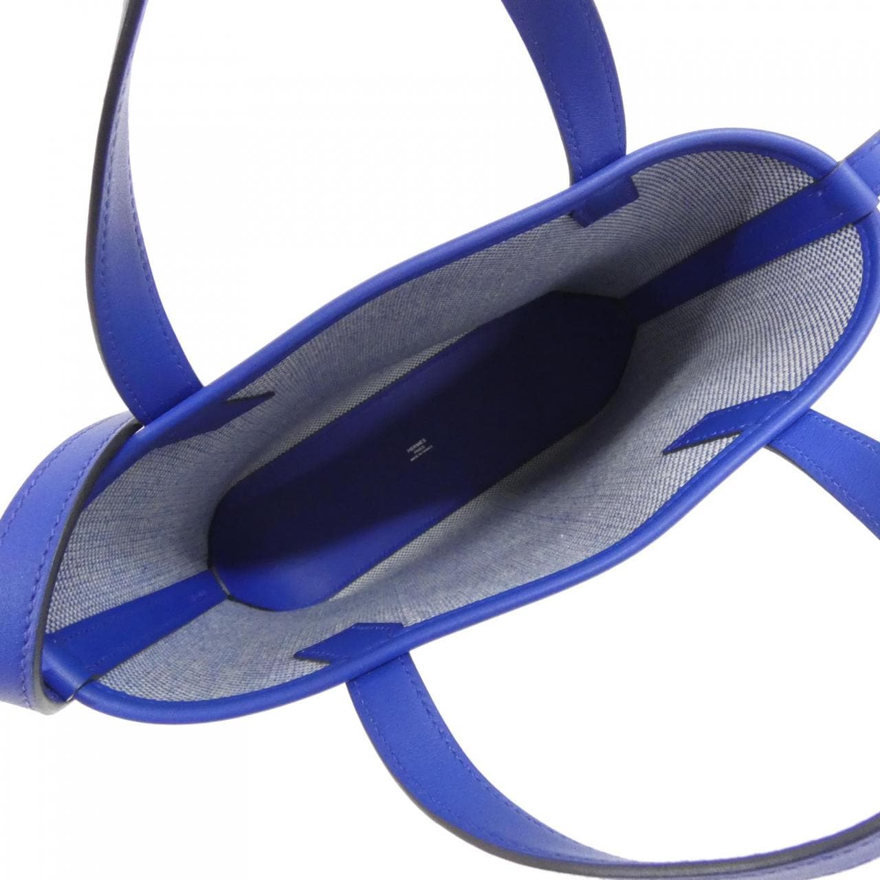 HERMES HERMÈS 082830CA Bag Swift Blue Swift Leather - Thumbnail 5