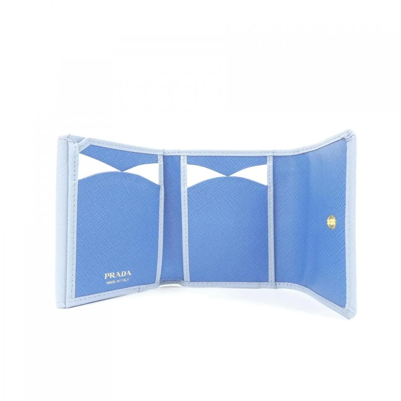 PRADA 1MH043 Wallet Black Rank A - Thumbnail 4