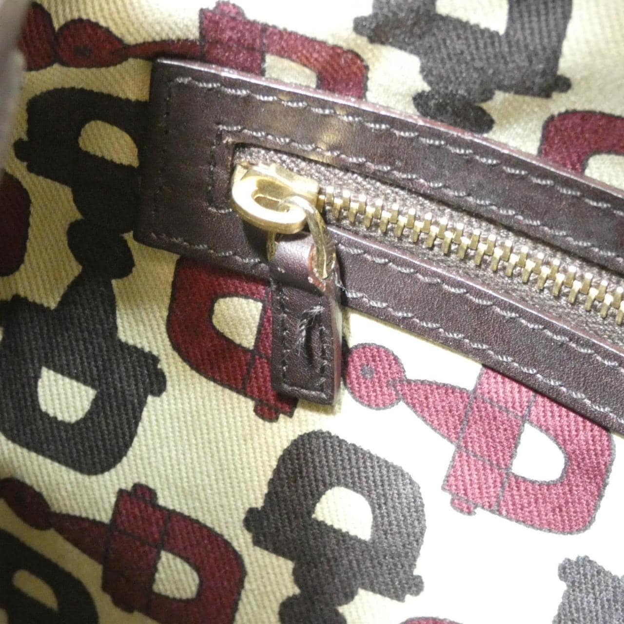 GUCCI 145826 Shoulder Leather Brown Leather - Thumbnail 10