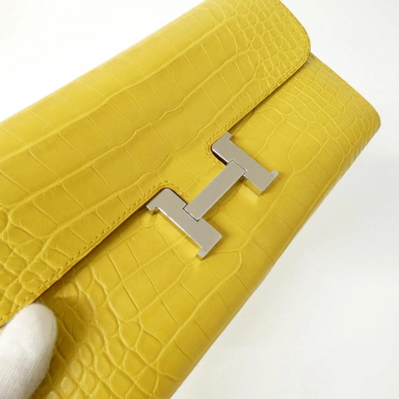 HERMES Constance Wallet Black Rank A - Thumbnail 5