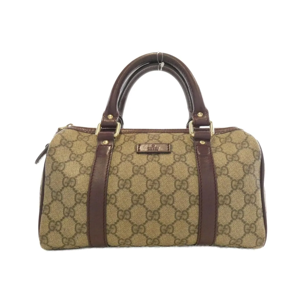 GUCCI 193604 Boston Leather Beige