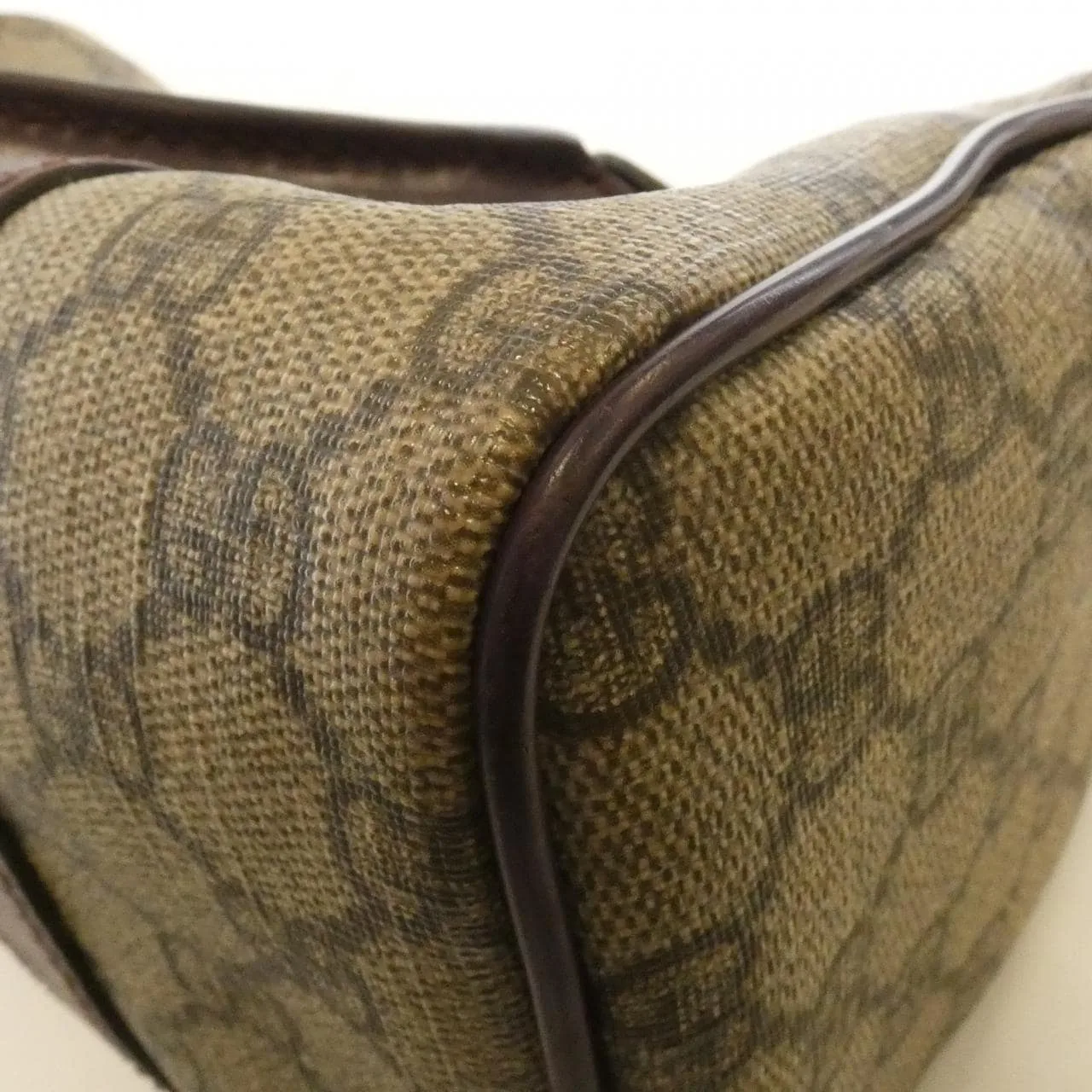 GUCCI 193604 Boston Leather 米色 皮革 中古品B - 縮圖 3