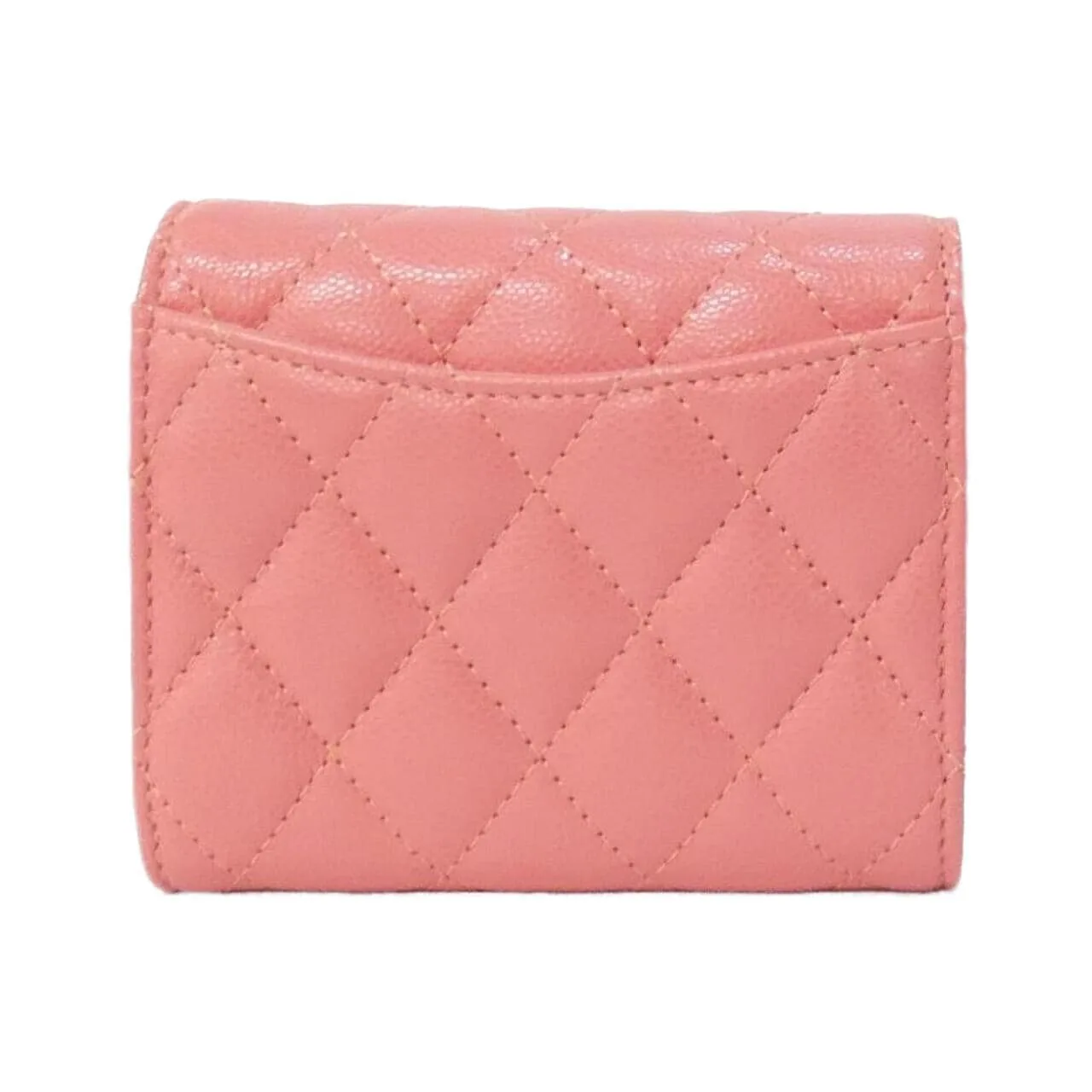 CHANEL Timeless Classic AP0229 Wallet Grained Calfskin Pink Grained Calfskin Rank A - Thumbnail 2