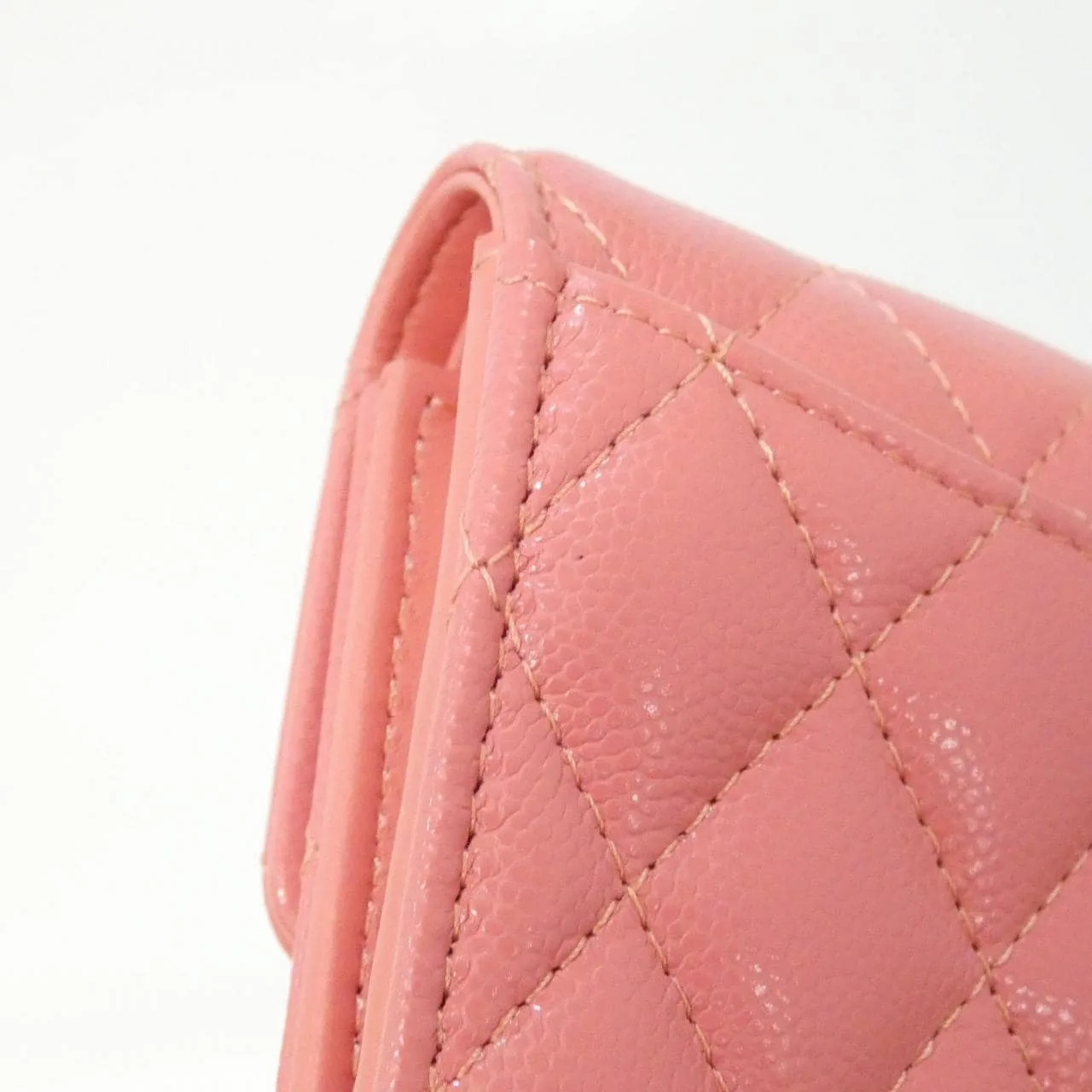 CHANEL Timeless Classic AP0229 Wallet Grained Calfskin Pink Grained Calfskin Rank A - Thumbnail 3
