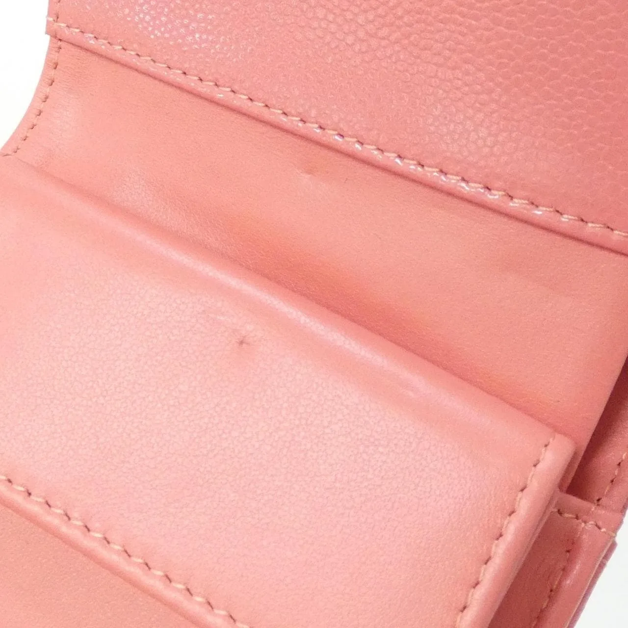 CHANEL Timeless Classic AP0229 Wallet Grained Calfskin Pink Grained Calfskin Rank A - Thumbnail 7