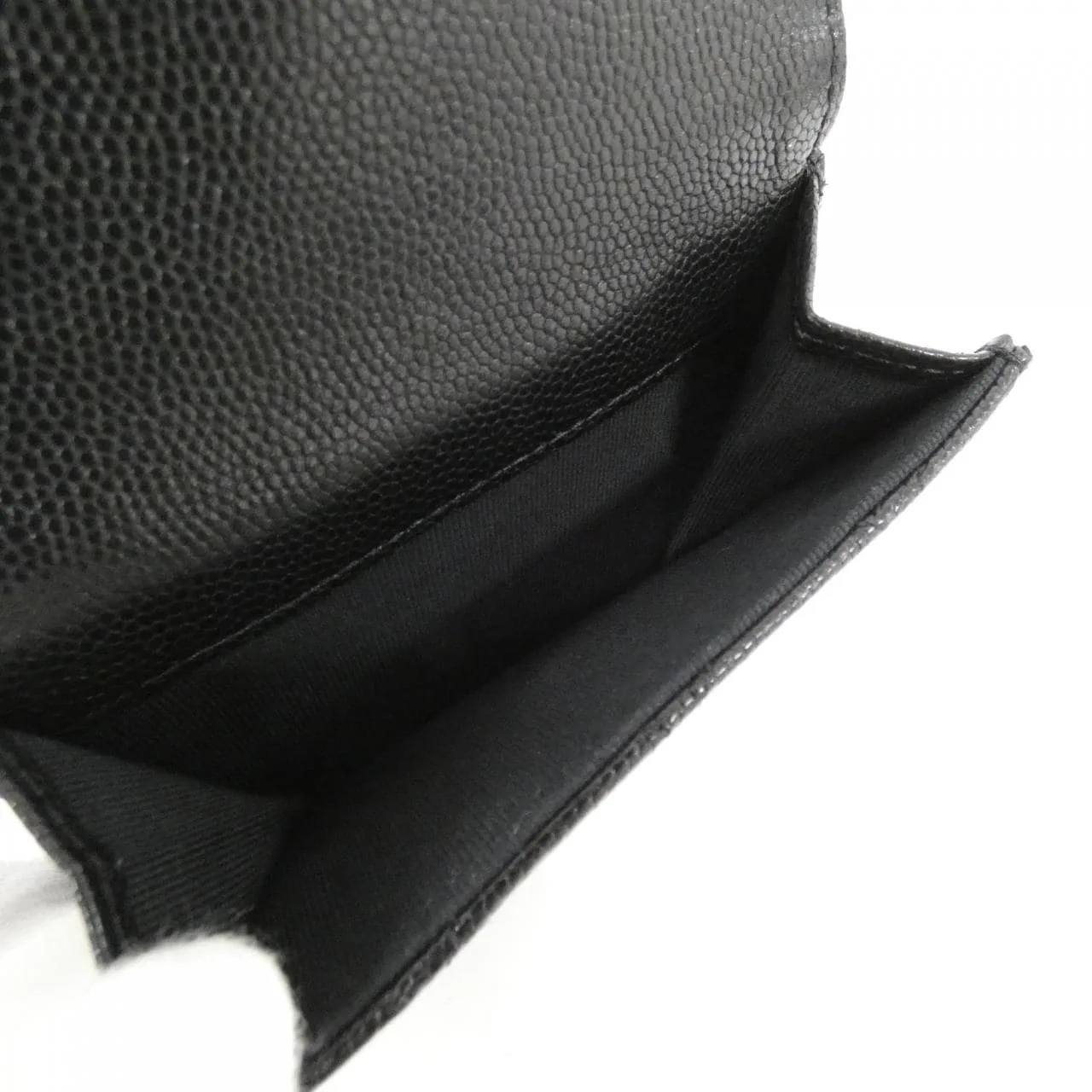 CHANEL AP5075 Wallet Grained Calfskin 黑色 荔枝紋牛皮 未使用品 - 縮圖 6