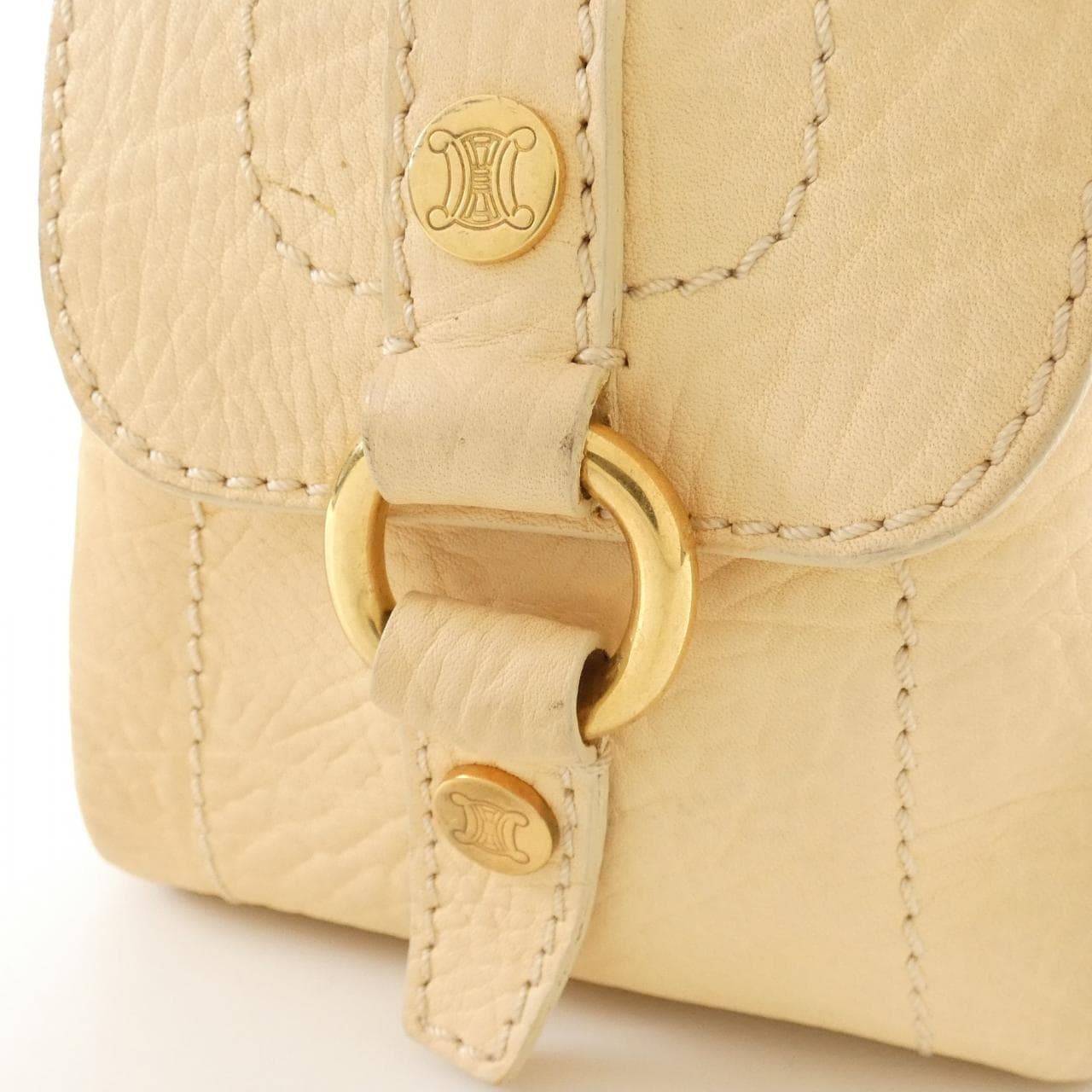 CELINE 134023TST Bag Leather Black Leather - Thumbnail 5