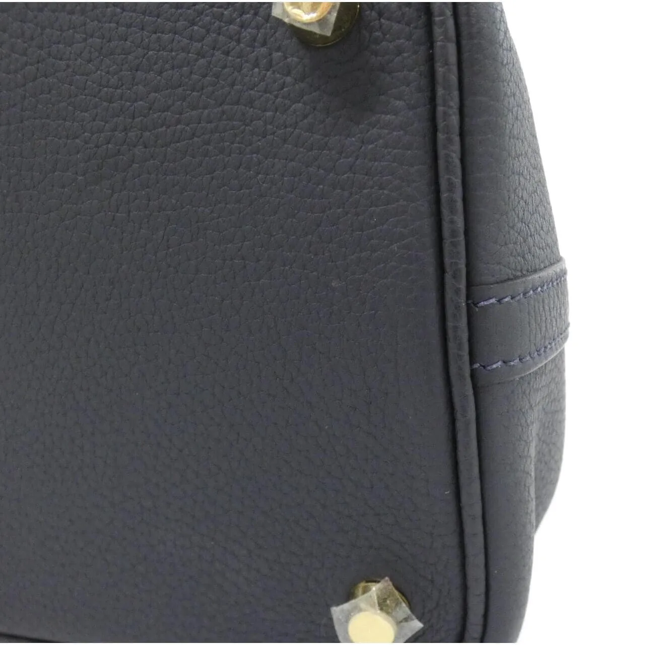 HERMES 056289CC Handbag Clemence Blue Clemence Leather - Thumbnail 2