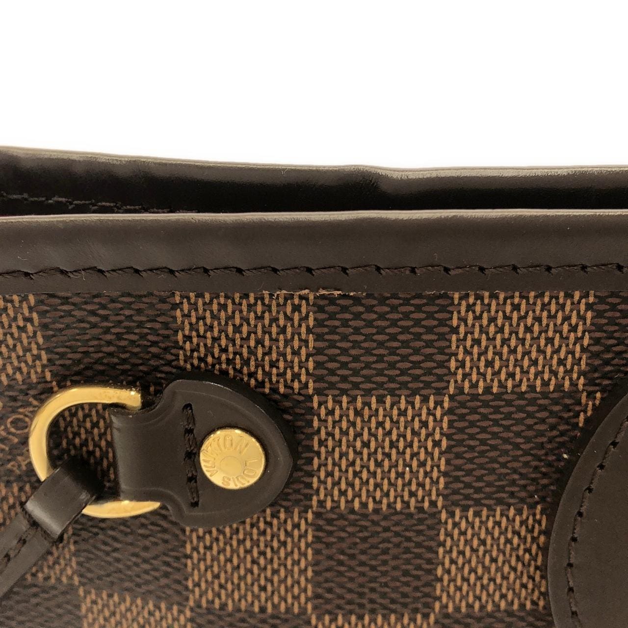 LOUIS VUITTON Neverfull N51109 Bag Damier Black Damier - Thumbnail 4