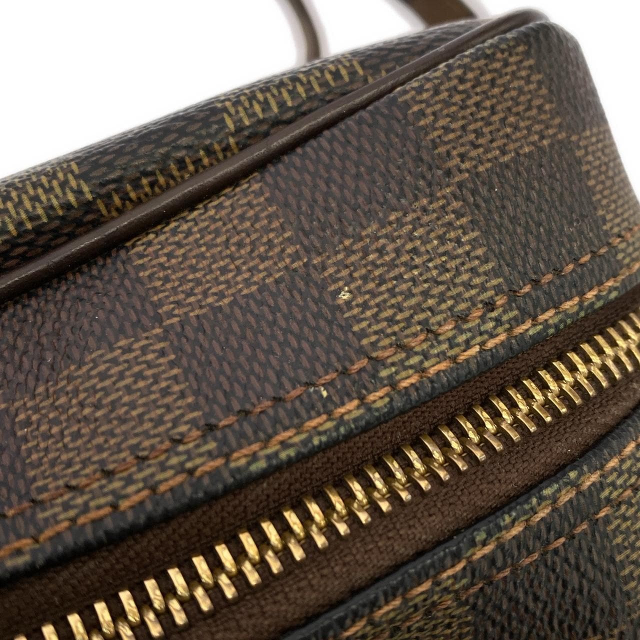 LOUIS VUITTON Nile N48062 Shoulder Bag Damier 黑色 Damier 中古品A - 縮圖 4