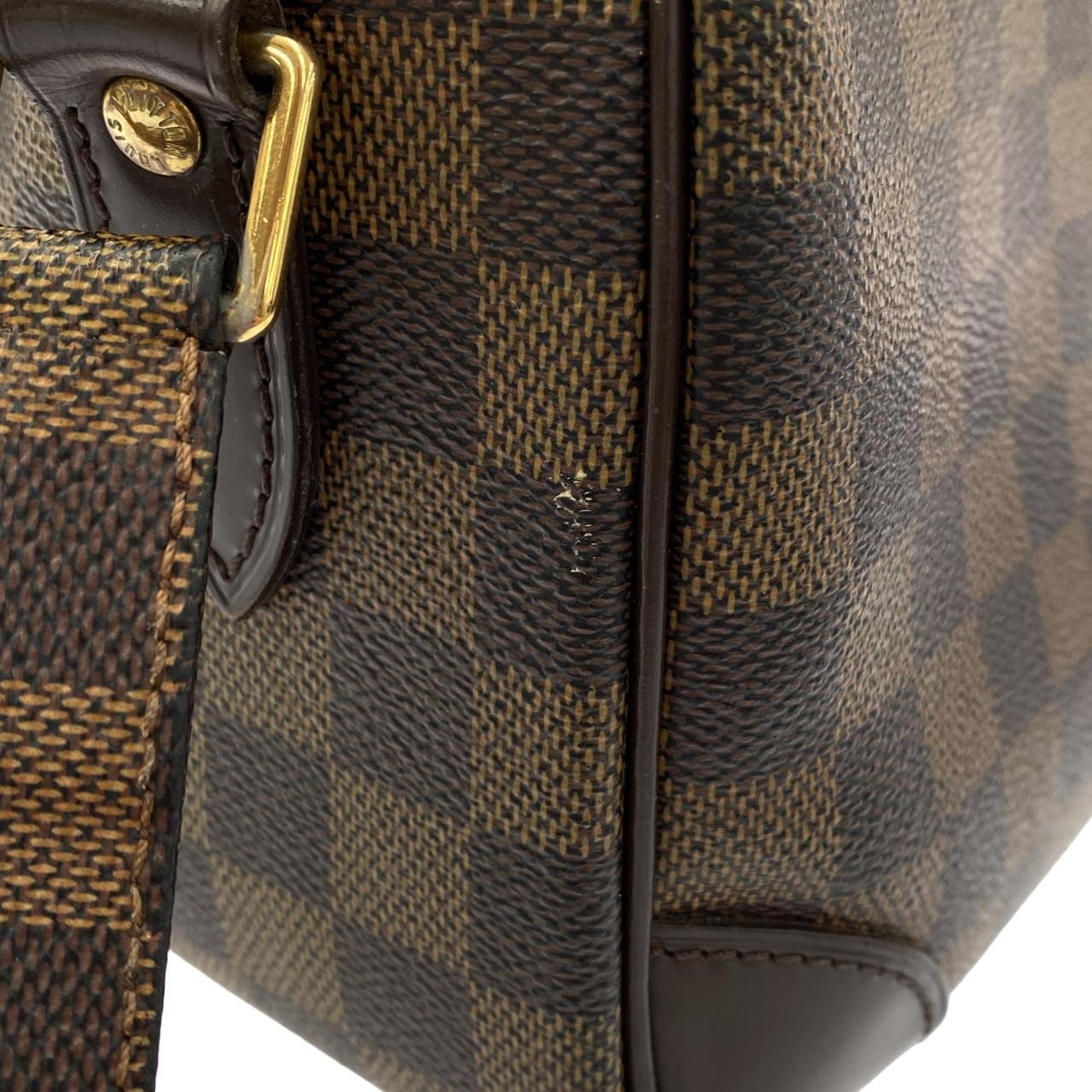 LOUIS VUITTON Nile N48062 Shoulder Bag Damier 黑色 Damier 中古品A - 縮圖 6