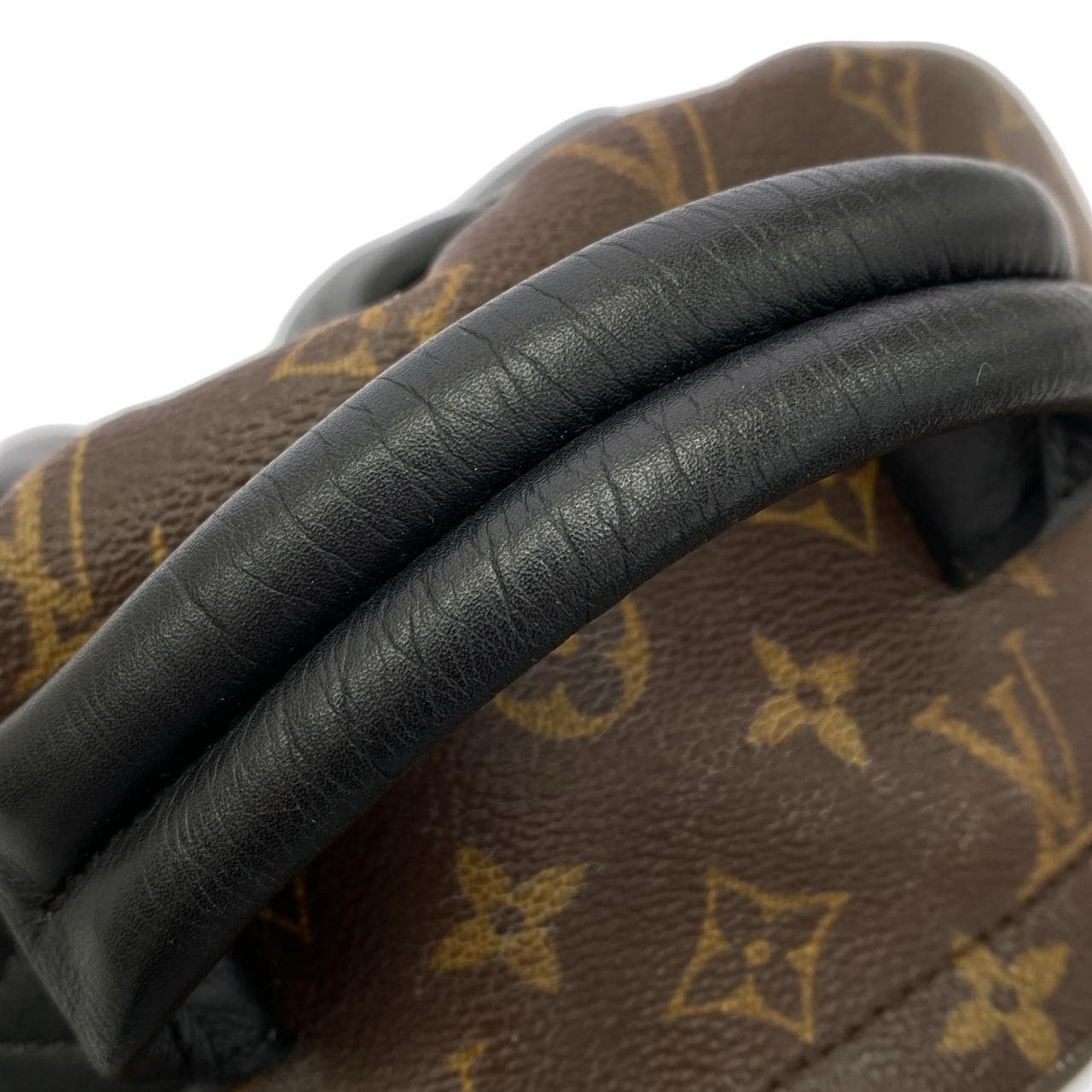 LOUIS VUITTON Palm Springs M41561 Backpack Monogram 黑色 Monogram 中古品B - 縮圖 6