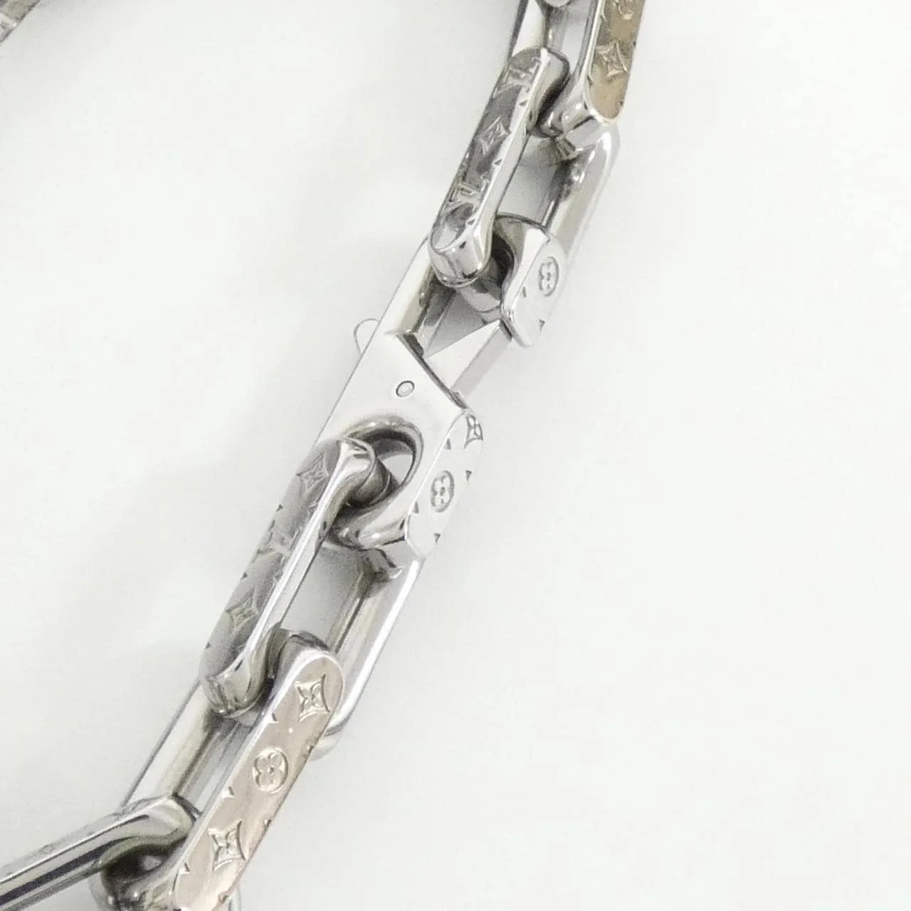 LOUIS VUITTON M00309 Accessories Monogram 銀色 Monogram 中古品A - 縮圖 3