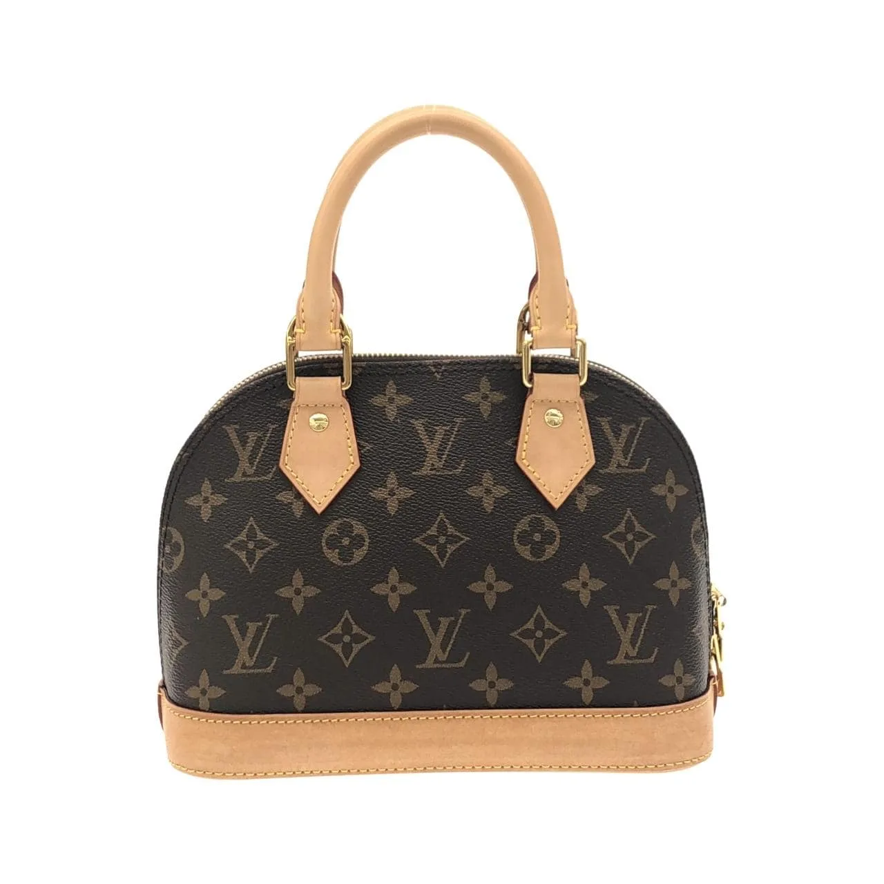 LOUIS VUITTON Alma M46990 Handbag Monogram Black