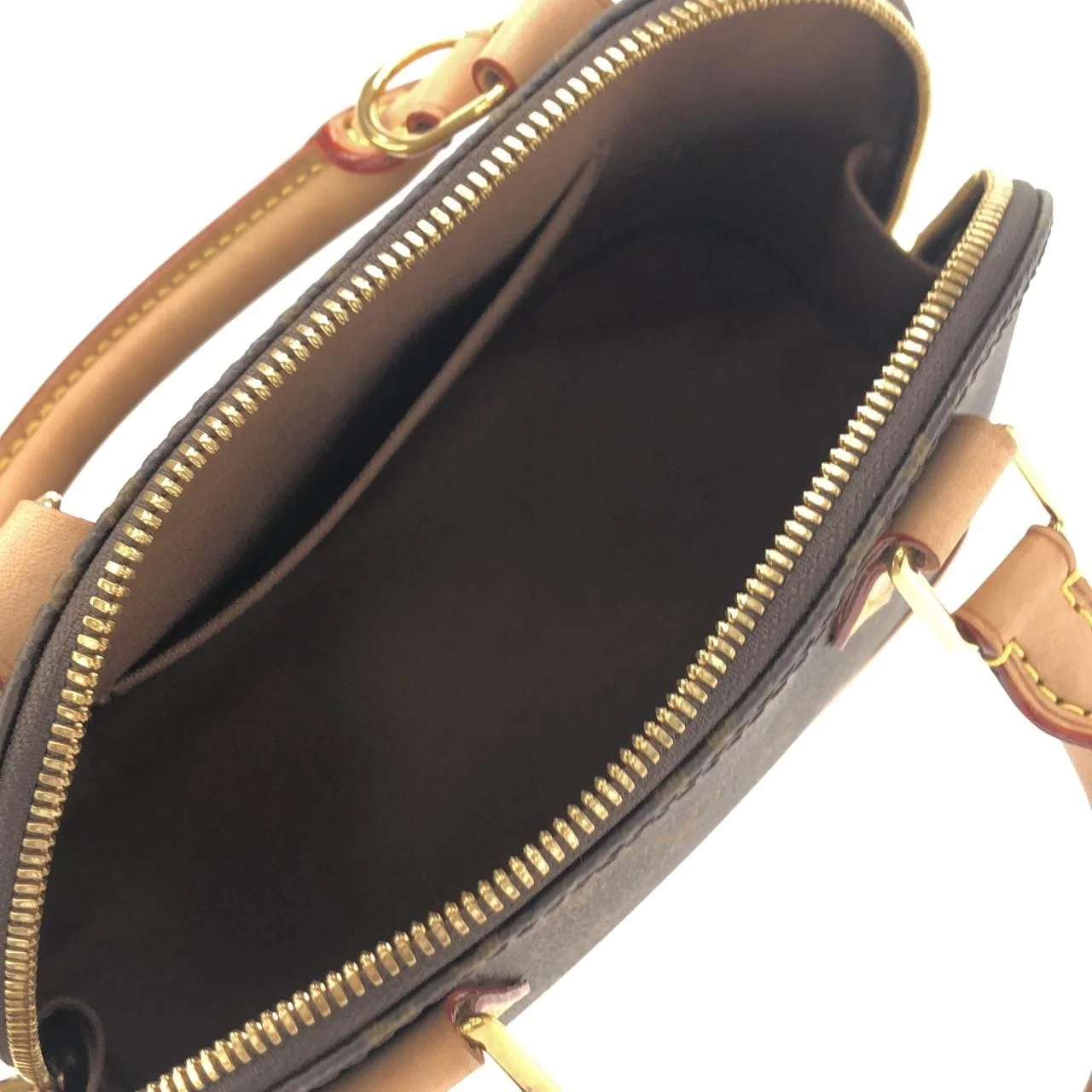 LOUIS VUITTON Alma M46990 Handbag Monogram Black Monogram - Thumbnail 4