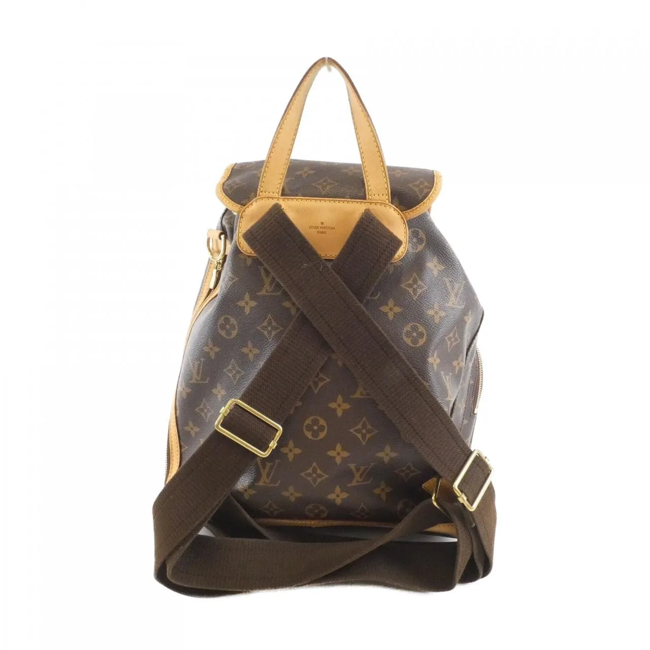 LOUIS VUITTON M40107 Backpack Monogram 黑色 Monogram 中古品B - 縮圖 2