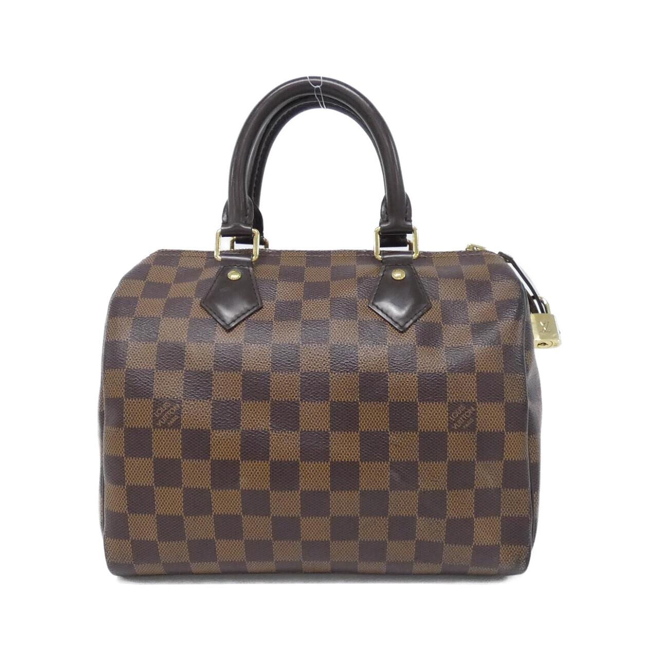 LOUIS VUITTON Speedy N41365 Boston Bag Damier Black
