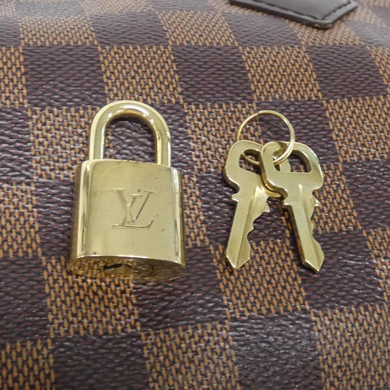 LOUIS VUITTON Speedy N41365 Boston Bag Damier Black Damier Rank B - Thumbnail 6