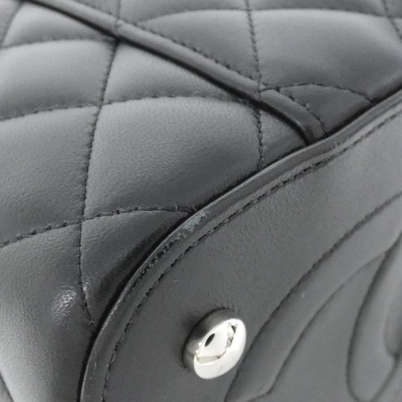 CHANEL AS2362 Handbag Lambskin 黑色 羊皮 中古品A - 縮圖 3