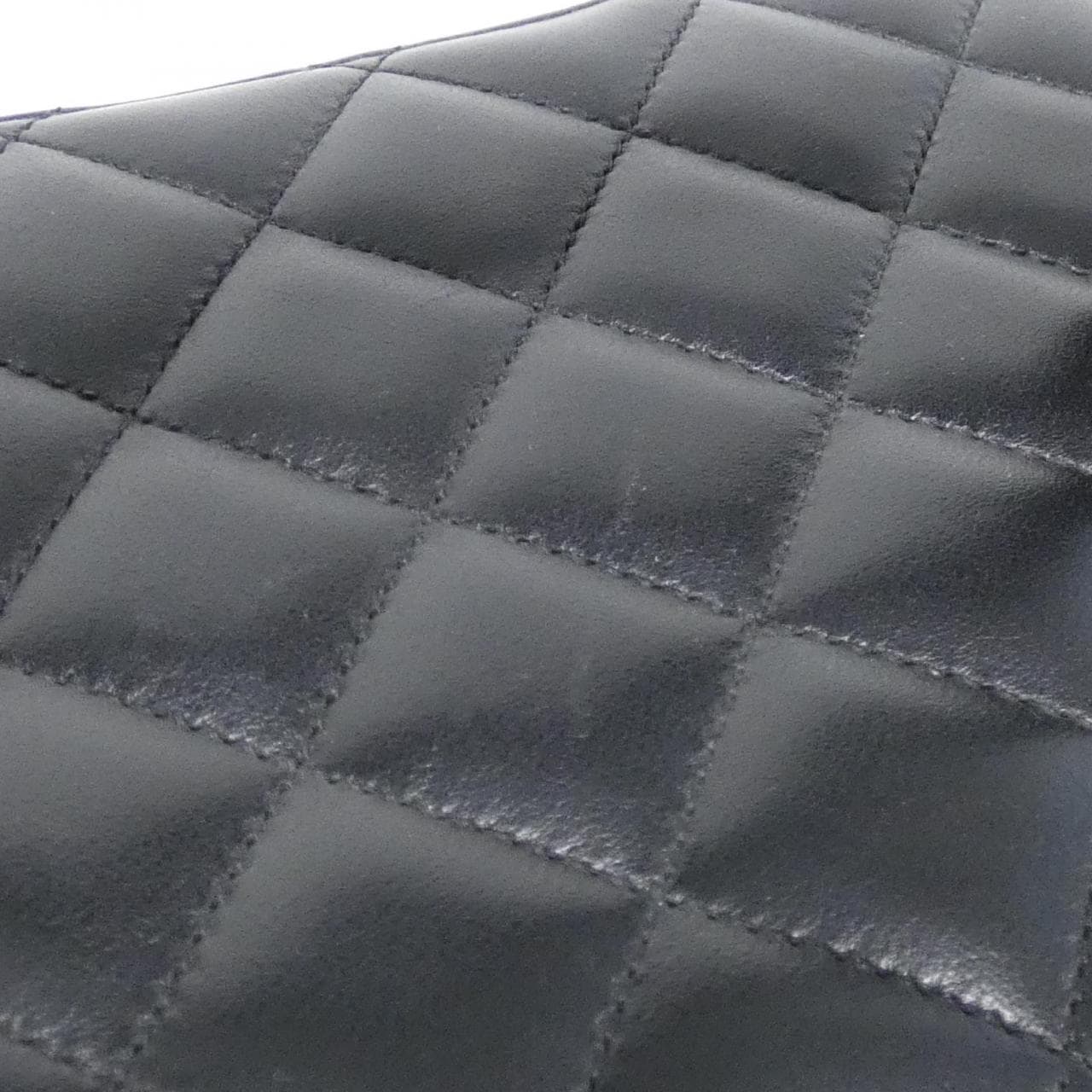 CHANEL AS2362 Handbag Lambskin 黑色 羊皮 中古品A - 縮圖 4