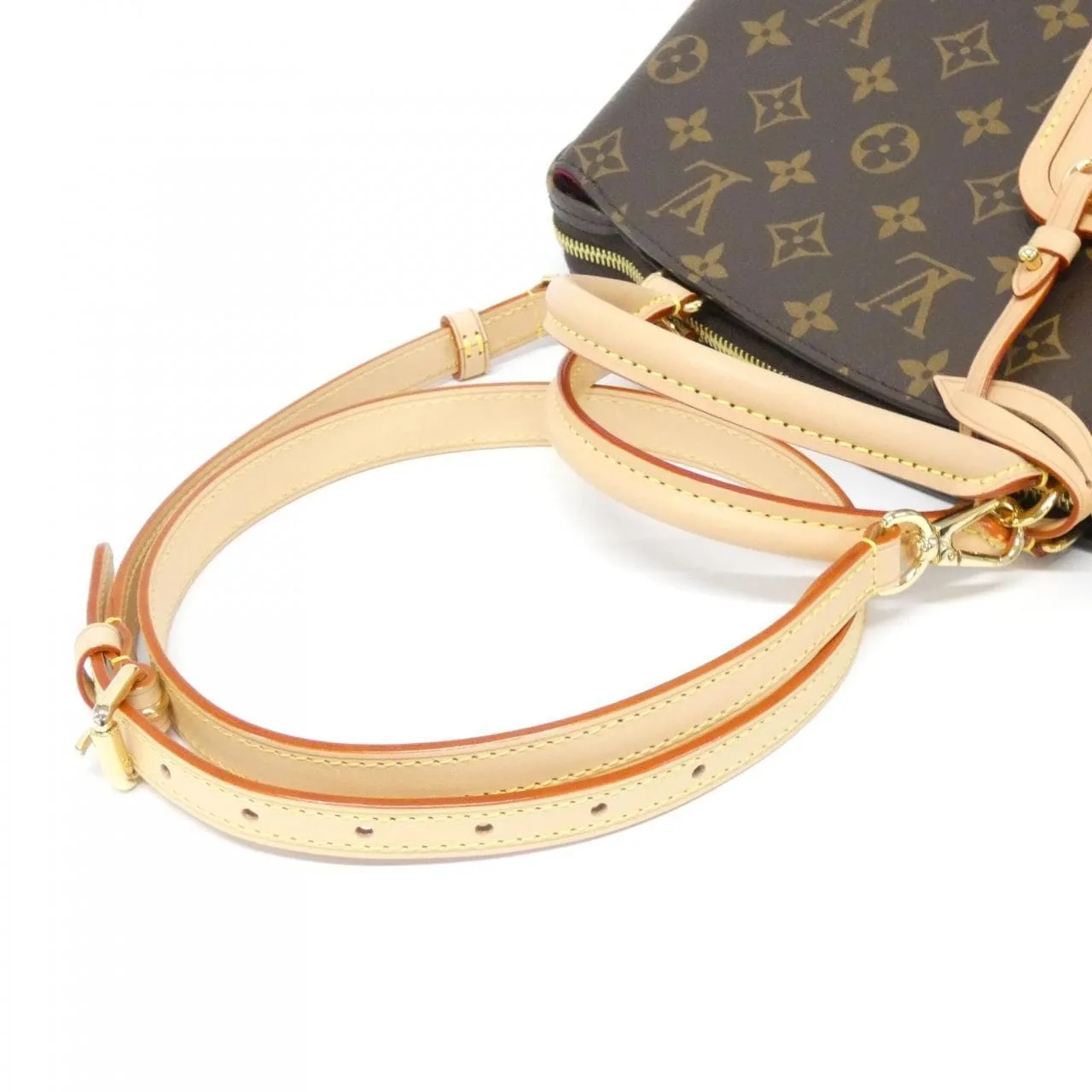 LOUIS VUITTON M45900 Handbag Monogram 黑色 Monogram 中古品A - 縮圖 6