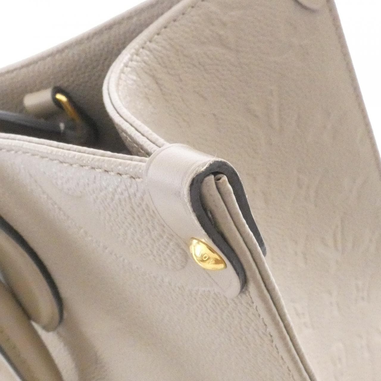 LOUIS VUITTON OnTheGo M45607 Handbag Monogram 黑色 Monogram 中古品B - 縮圖 3