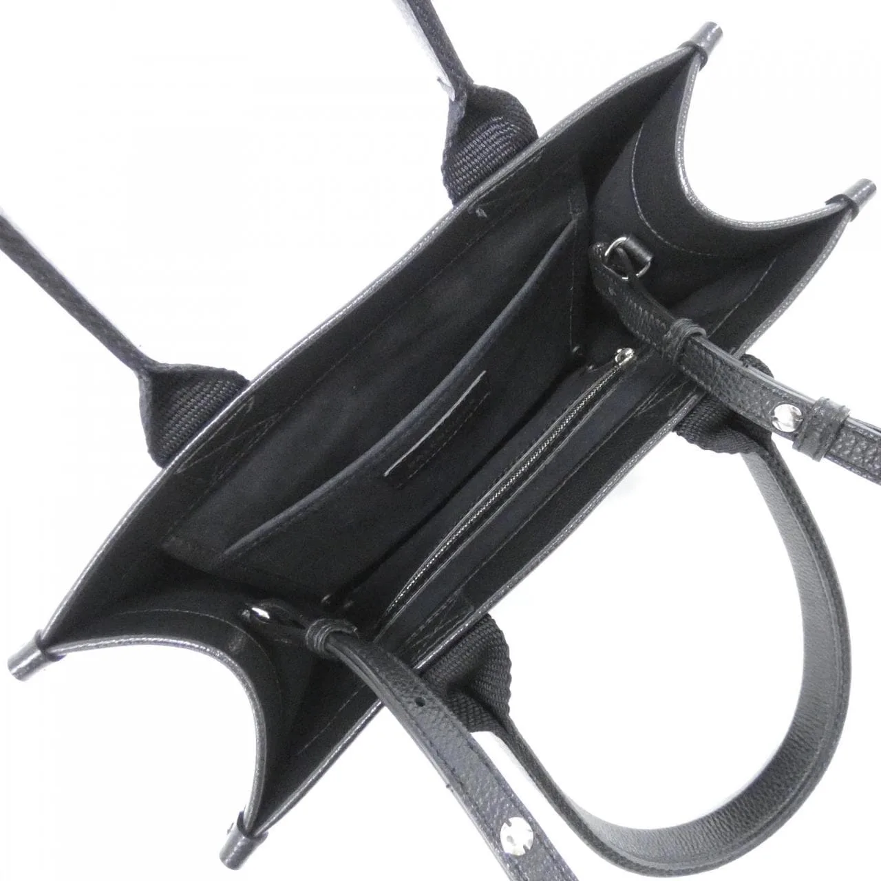 BALENCIAGA Le Cagole 671402 2103A Handbag 黑色 中古品A - 縮圖 8