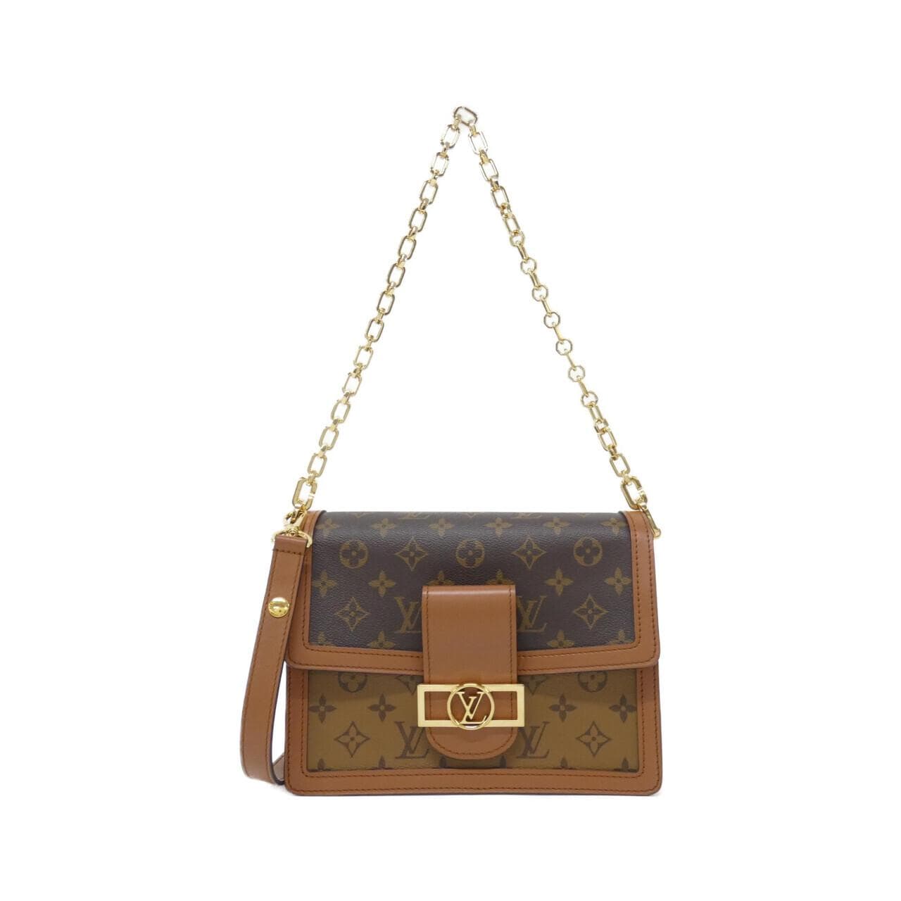 LOUIS VUITTON Dauphine M45958 Shoulder Bag Monogram 黑色