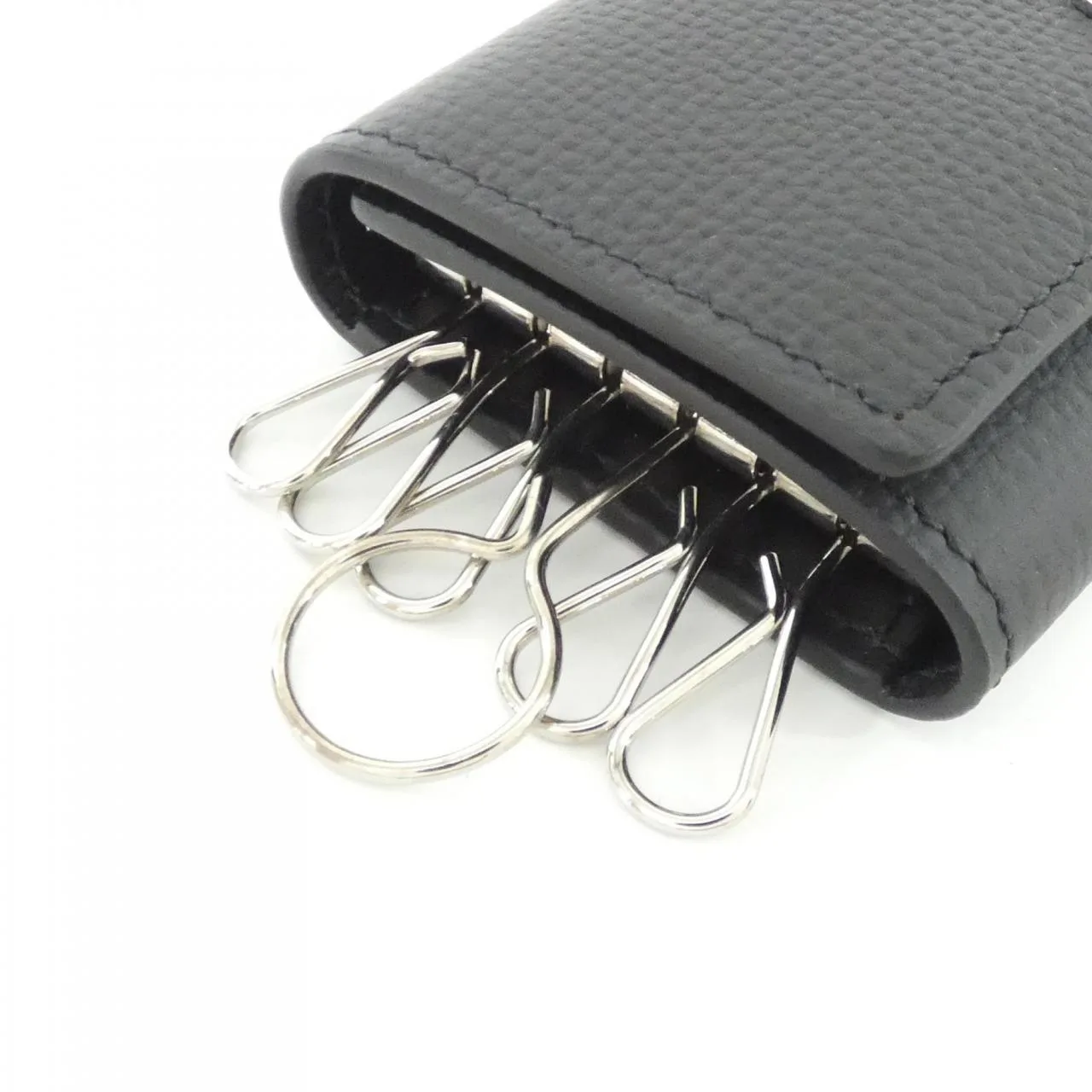 LOEWE C821K92X01 Key Case Lambskin 黑色 羊皮 中古品A - 縮圖 2