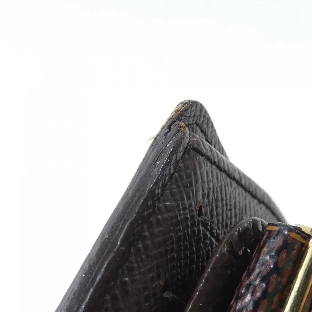 LOUIS VUITTON N61674 Wallet Damier 黑色 Damier 中古品A - 縮圖 3