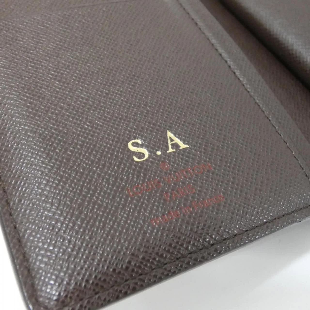 LOUIS VUITTON N61674 Wallet Damier 黑色 Damier 中古品A - 縮圖 8