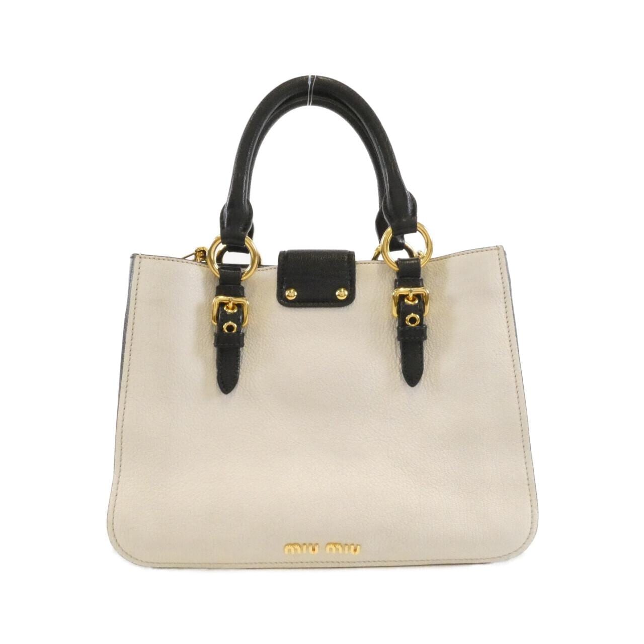 MIU MIU RN0799 Bag 黑色 中古品A - 縮圖 2