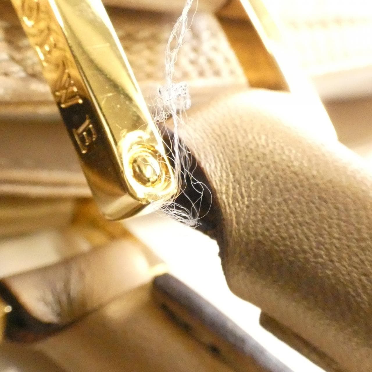 LOEWE Amazona 311 54 028 Handbag Gold - Thumbnail 7